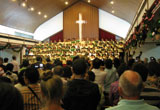 Aufführung Oratorium Messias in der Deutschsprachigen Evangelischen Kirche in Bangkok.