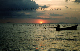 Thailand-Sonnenuntergang